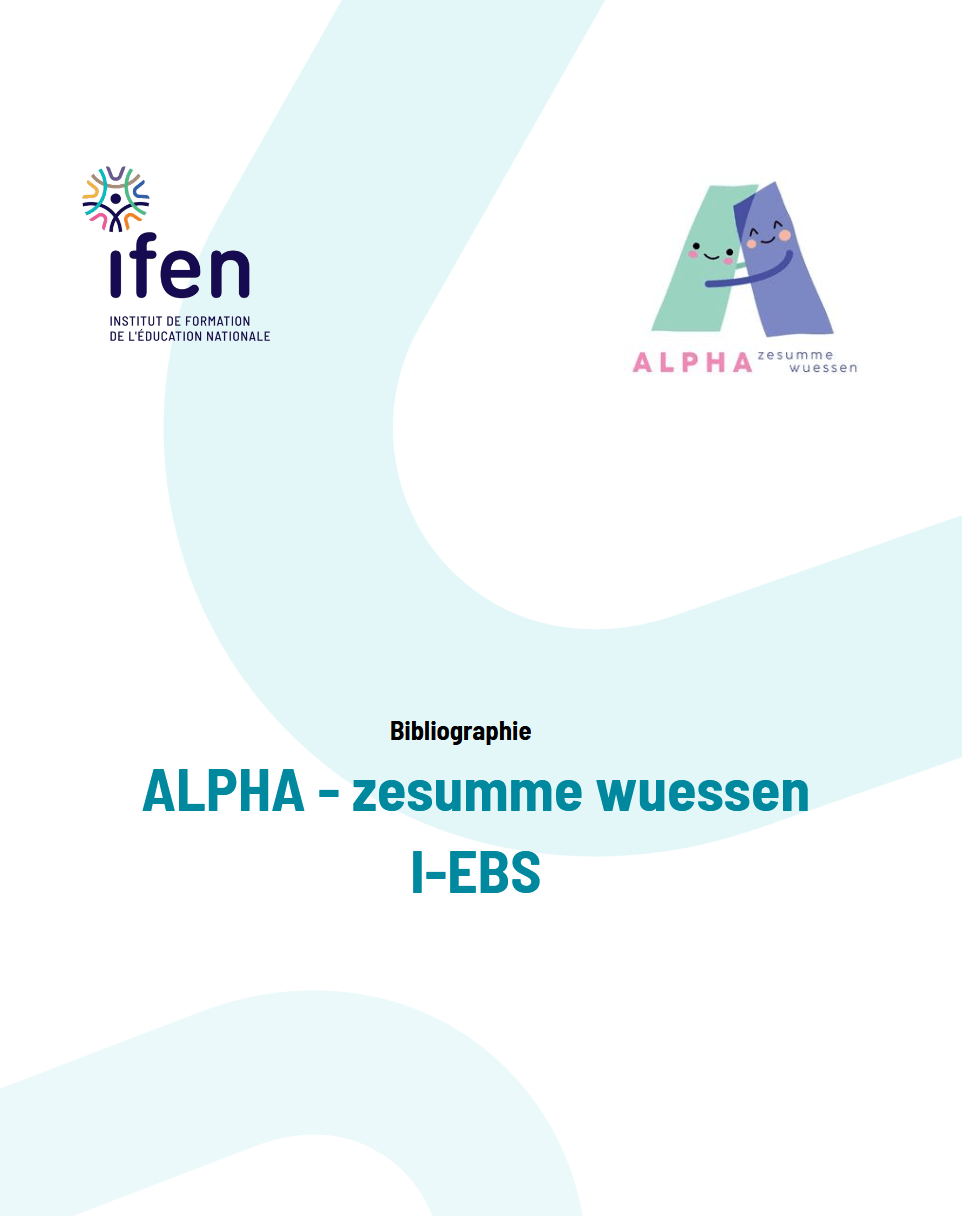 Dokument Card Image - Bibliographie - I-EBS
